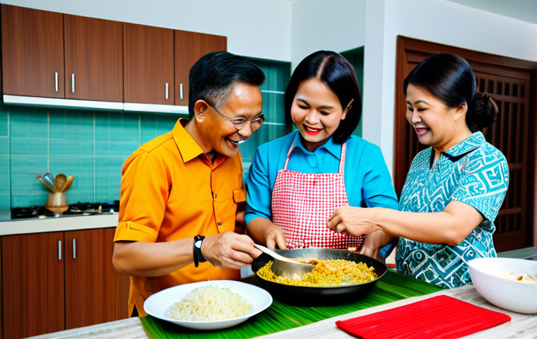 행복을 위한 작은 기쁨 찾기 - Tranquil Lakeside Sunset**

"A serene Malaysian lakeside scene at sunset, with vibrant orange and pi...