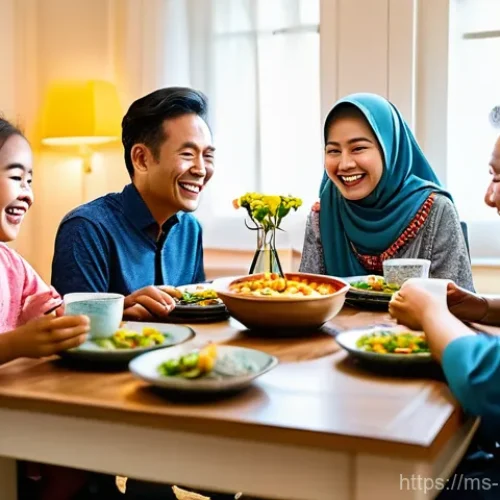 Home 20 행복한 가족 관계 만들기 - **Prompt:** A heartwarming scene of a multi-generational Malaysian family enjoying a 'gadget-free' d...